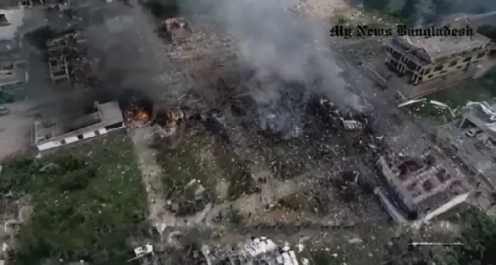 At least nine killed in Thai fireworks warehouse blast