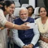 Modi's Birthday Metro Journey Selfie with Passengers My News Bangladesh
