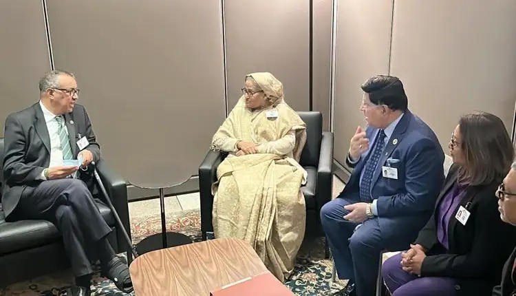 PM Meets WHO Director General