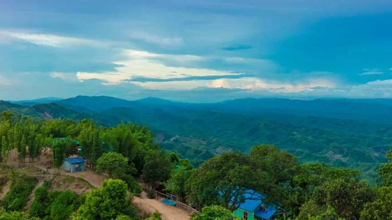 Road to Sajek Closed After Mountain Collapse