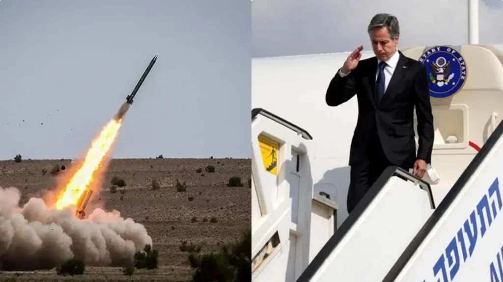 Hamas rocket attack after Blinken arrived in Israel My News Bangladesh