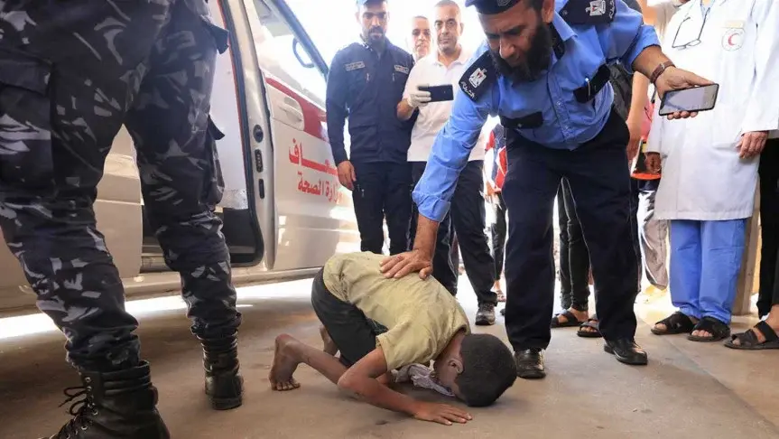 Palestinian child's gratitude to Allah for being alive My News Bangladesh