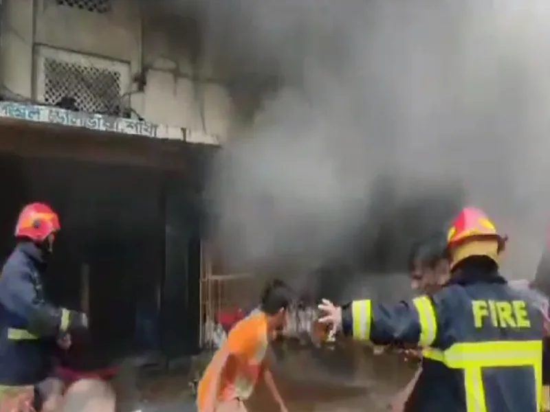 SA Paribahan Transport Building Fire Under Control My News Bangaladesh