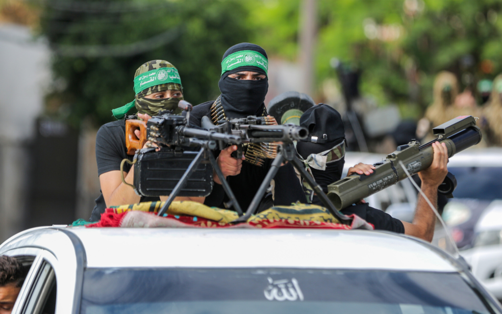 Terrorist assault by Hamas