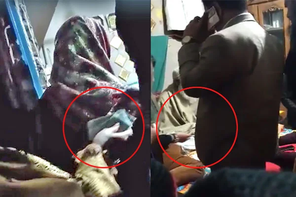 Minister Ghazi openly bought votes with money