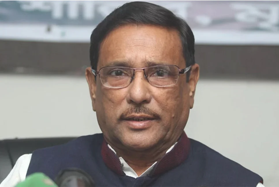 সরকার বিএনপির শান্তিপূর্ণ কর্মসূচিতে বাধা দেবে না: ওবায়দুল কাদের